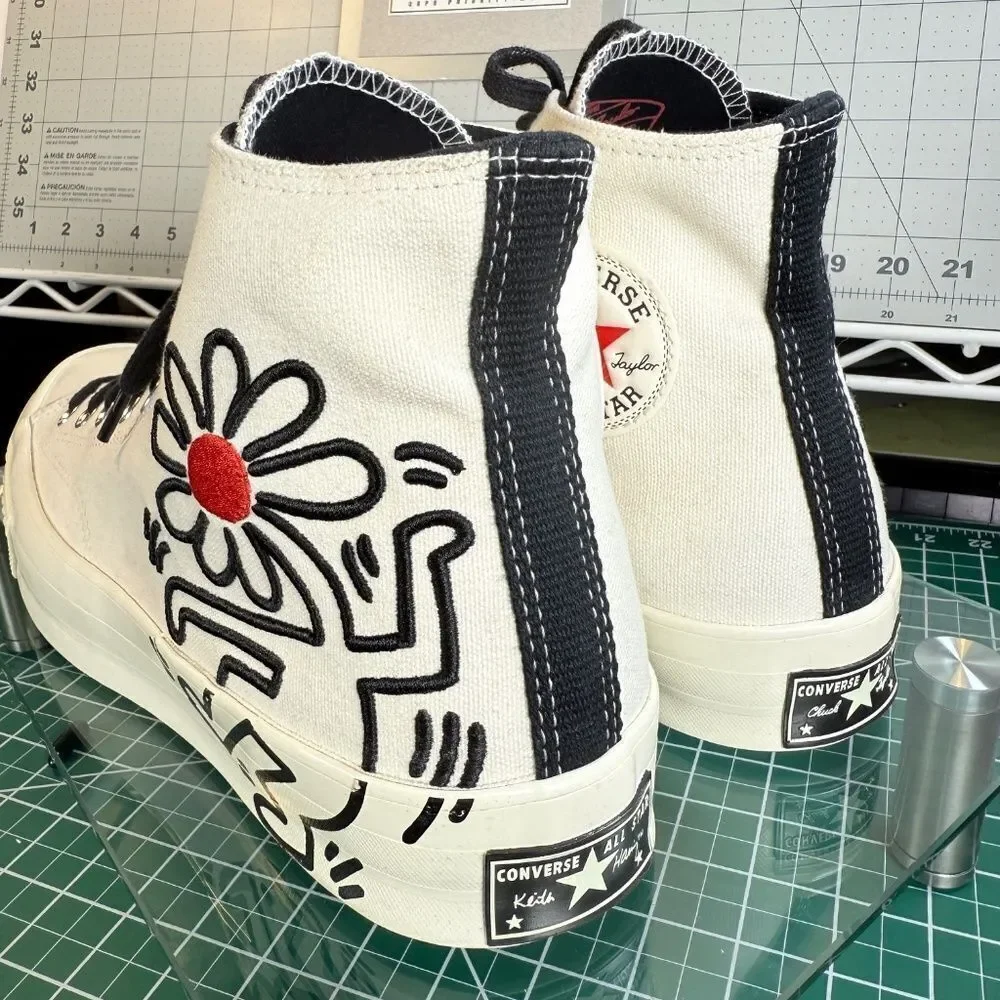 KEITH HARING EGRET® |  CONVERSE™ | ALL STAR 70 HI | M-10 W-12 | NEW |